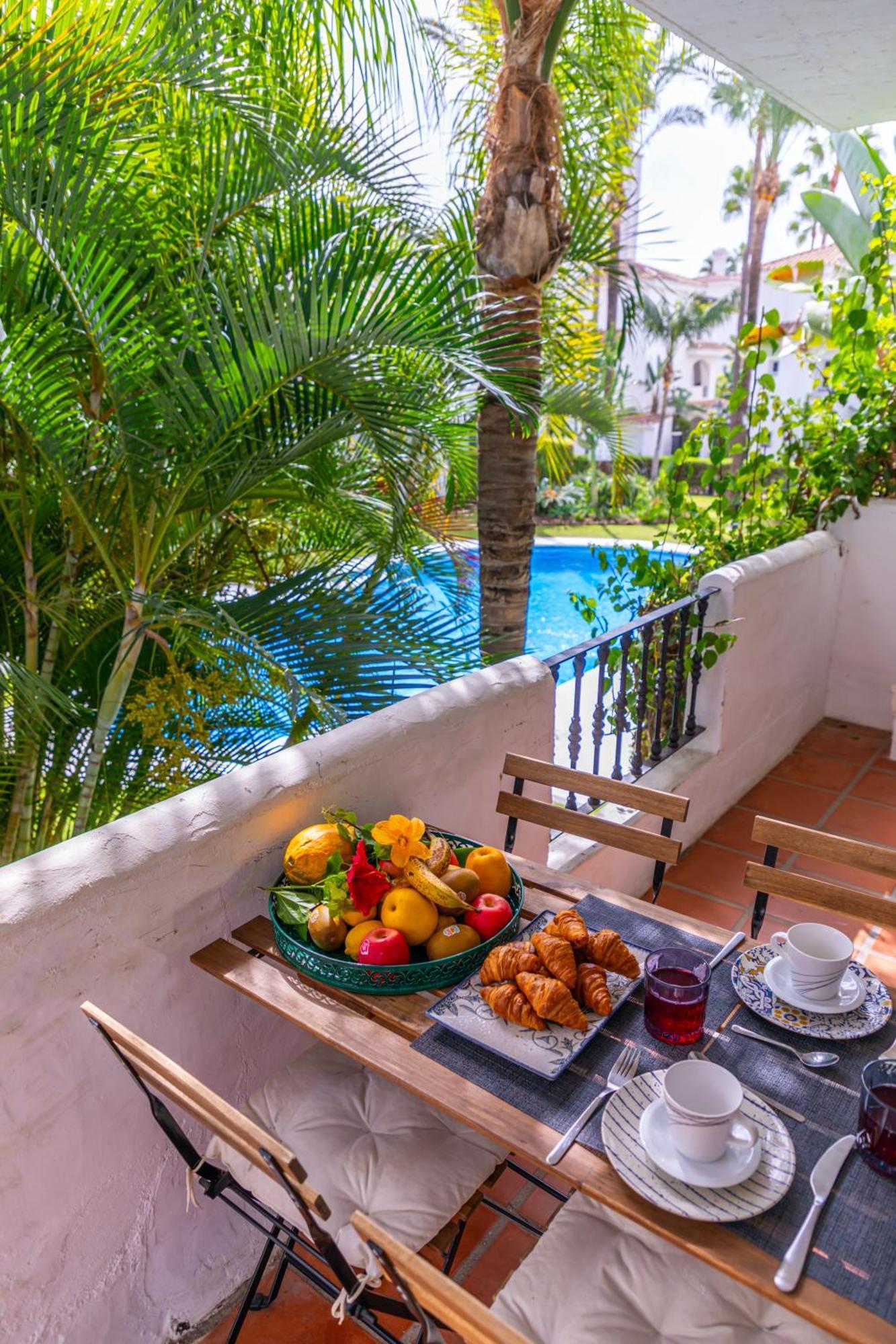 Ab Properties - Design Penthouse Marbella - Puerto Banus - Golden Mile - Pool And Tropical Garden View Exterior foto